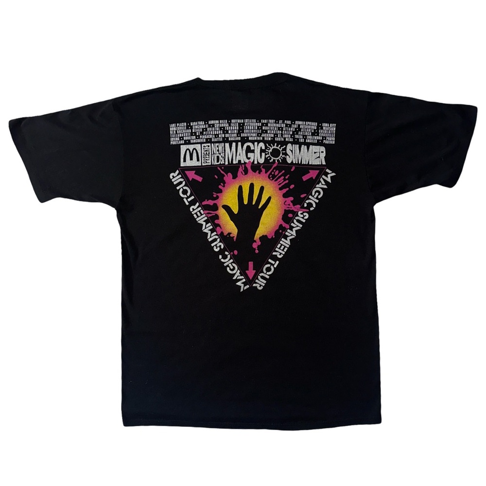 Vintage 1990 New Kids On The Block T-Shirt Men’s M/L View 2